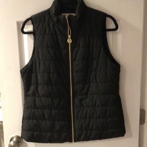Solid black Michael Kors Puffer Vest NWT